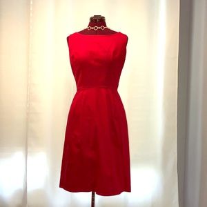 Elegant 1950’s red dress